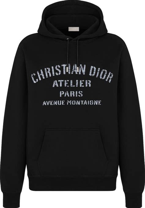 christian dior hoodie men's|christian dior hoodie black.